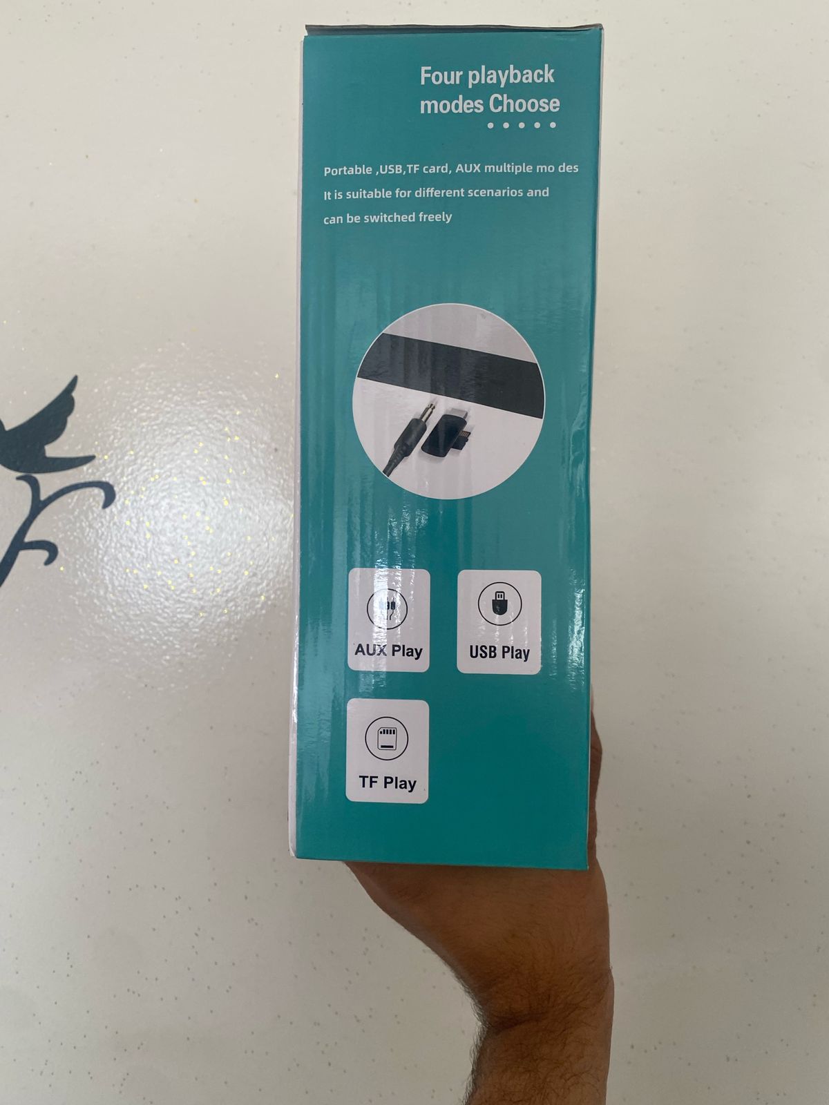 LED WIRELESS SMART SPEAKER ( JQS 1220)