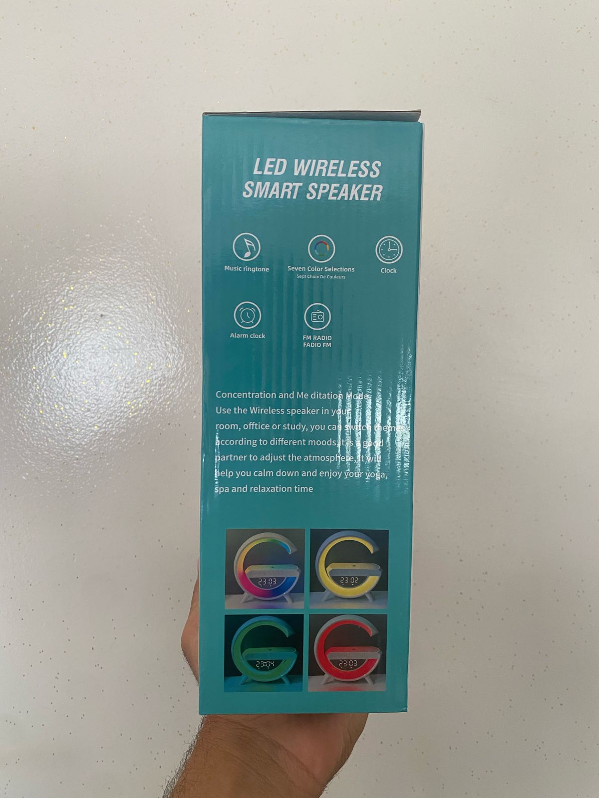 LED WIRELESS SMART SPEAKER ( JQS 1220)
