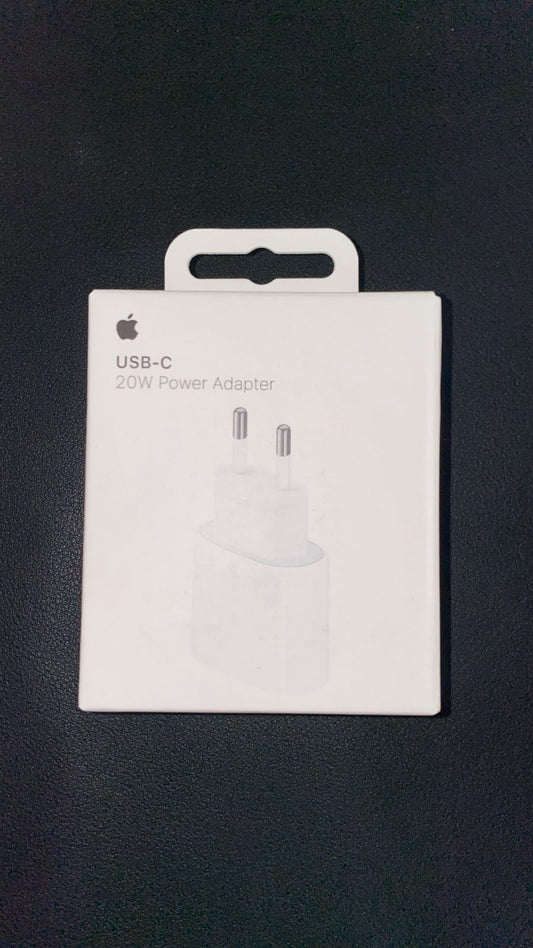 20W Power adapter(original) + cable lightning (original)