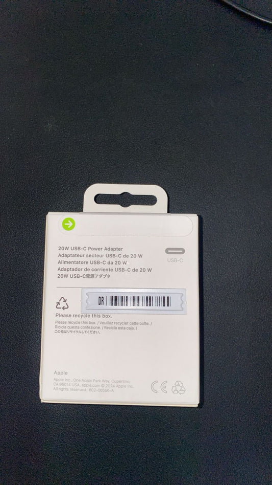 20 W POWER ADAPTER USB-C (ORIGINAL)