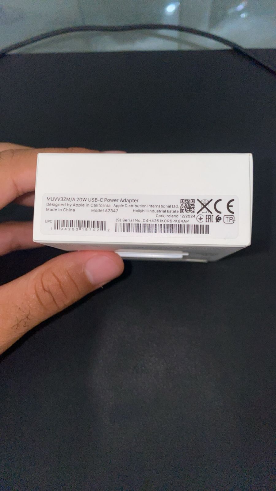 20 W POWER ADAPTER USB-C (ORIGINAL)
