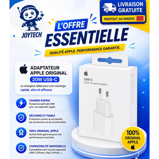 20 W POWER ADAPTER USB-C (ORIGINAL)