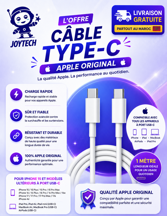 cable type-c original apple