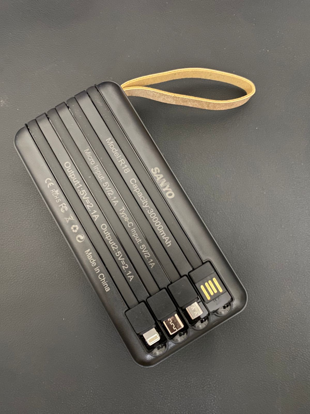POWER BANK ORIGINAL 30000 mAH (SANYO)