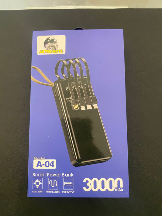 power bank (30000 mAh) astro note